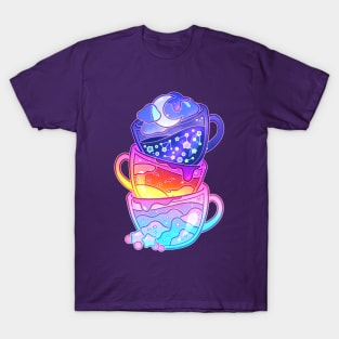 Teacup Set - Aesthetic Sky Collection T-Shirt